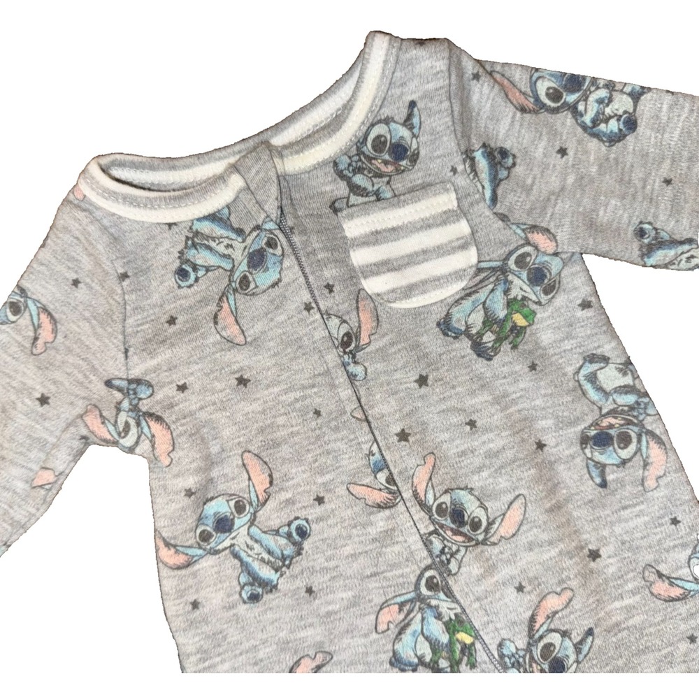 Disney Baby Sleeper Newborn Romper Outfit Lilo And Stitch Boy Girl Unisex Reborn